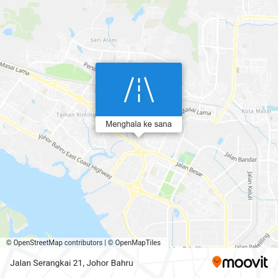 Peta Jalan Serangkai 21