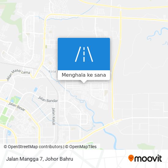 Peta Jalan Mangga 7