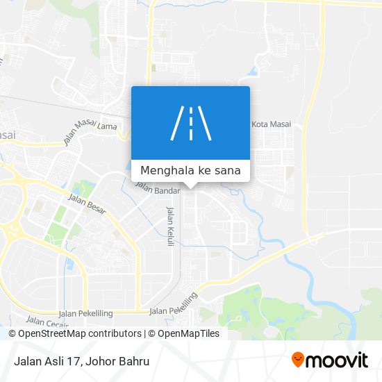 Peta Jalan Asli 17