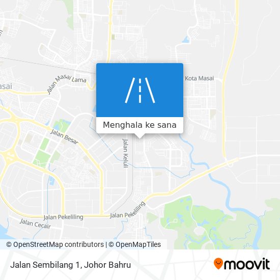 Peta Jalan Sembilang 1