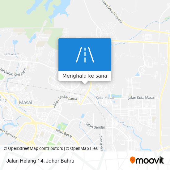 Peta Jalan Helang 14