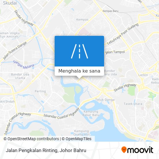 Peta Jalan Pengkalan Rinting