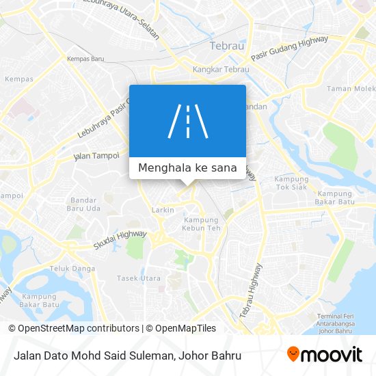 Peta Jalan Dato Mohd Said Suleman