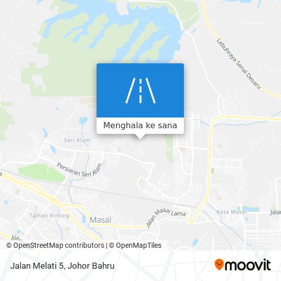 Peta Jalan Melati 5