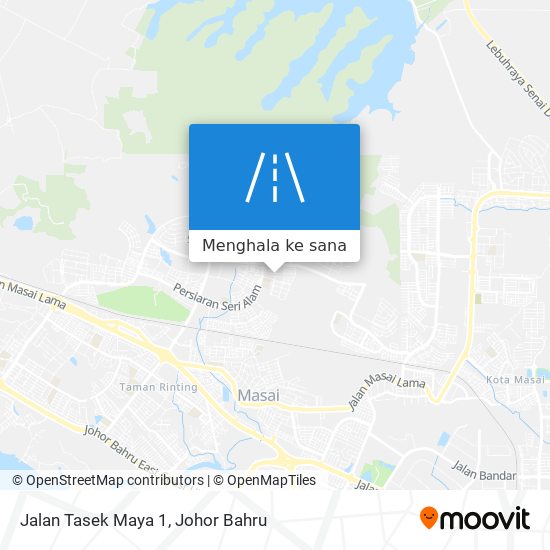 Peta Jalan Tasek Maya 1