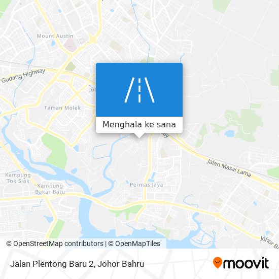 Peta Jalan Plentong Baru 2