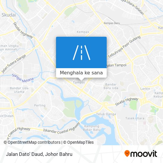 Peta Jalan Dato' Daud