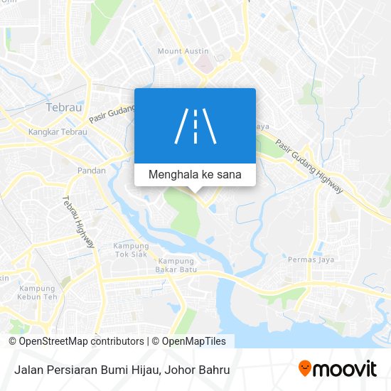 Peta Jalan Persiaran Bumi Hijau