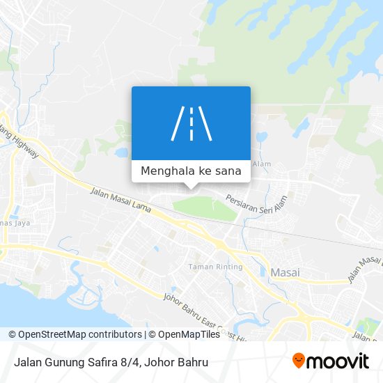 Peta Jalan Gunung Safira 8/4