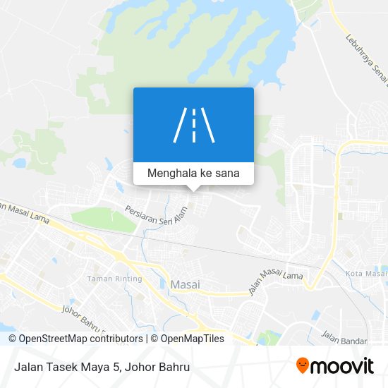 Peta Jalan Tasek Maya 5