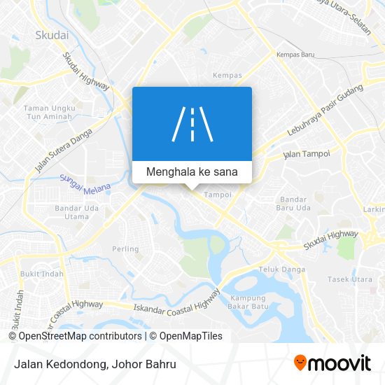 Peta Jalan Kedondong