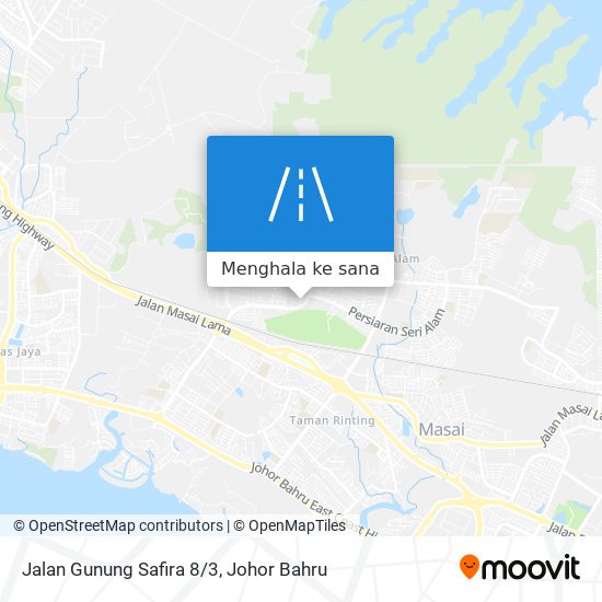 Peta Jalan Gunung Safira 8/3