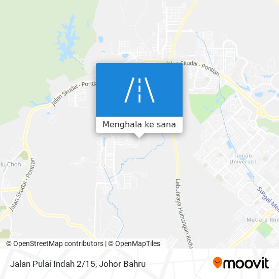 Peta Jalan Pulai Indah 2/15