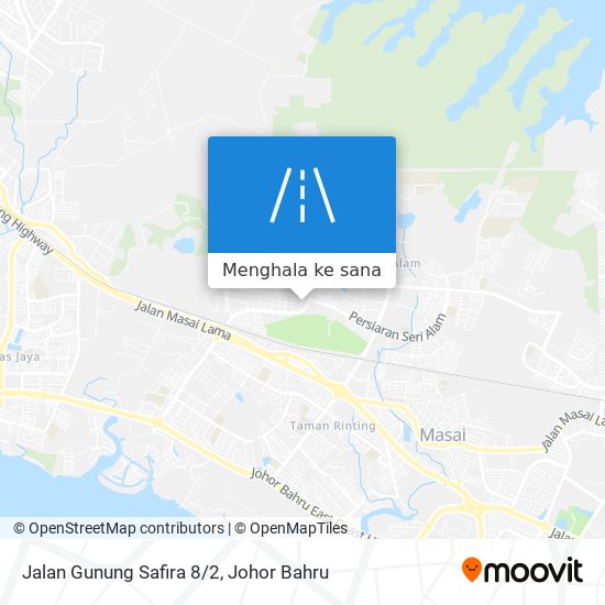 Peta Jalan Gunung Safira 8/2