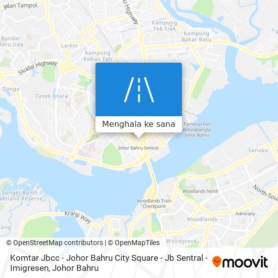 Peta Komtar Jbcc - Johor Bahru City Square - Jb Sentral - Imigresen