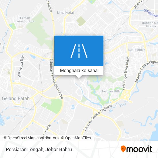 Peta Persiaran Tengah