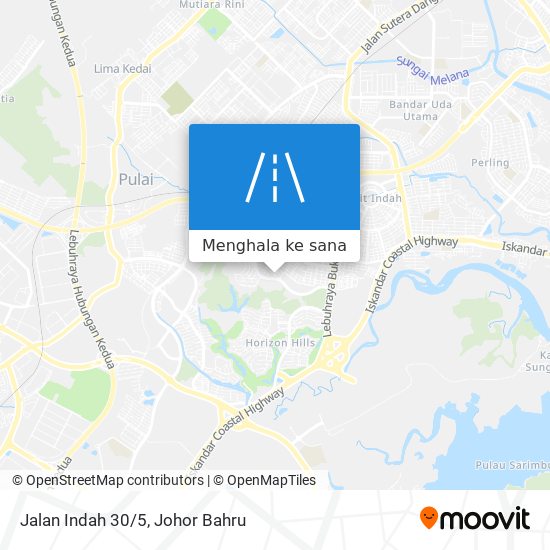 Peta Jalan Indah 30/5