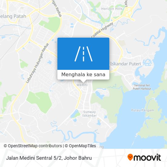 Peta Jalan Medini Sentral 5/2