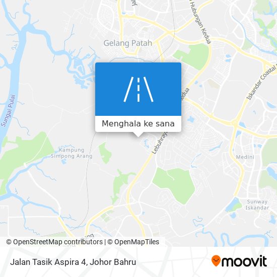 Peta Jalan Tasik Aspira 4