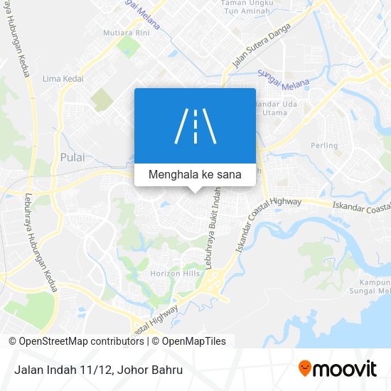 Peta Jalan Indah 11/12