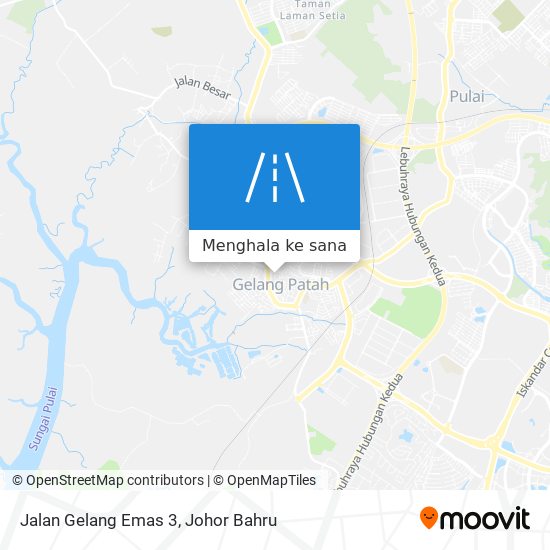 Peta Jalan Gelang Emas 3