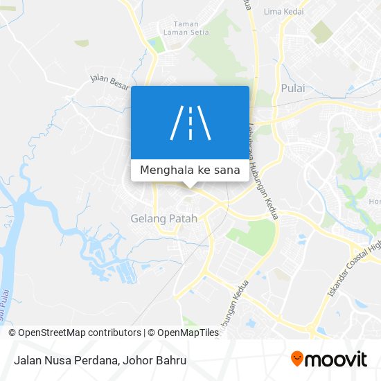 Peta Jalan Nusa Perdana