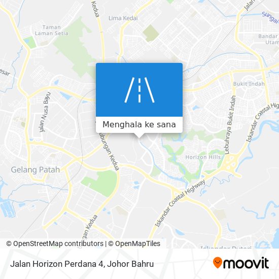 Peta Jalan Horizon Perdana 4