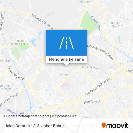 Peta Jalan Dataran 1/13