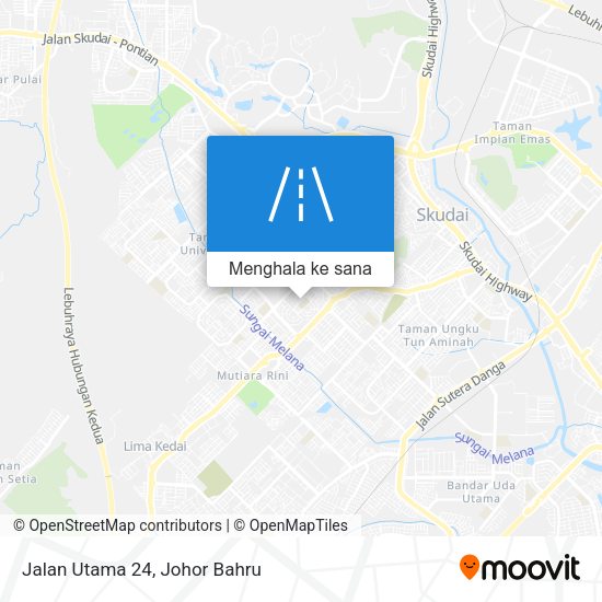 Peta Jalan Utama 24