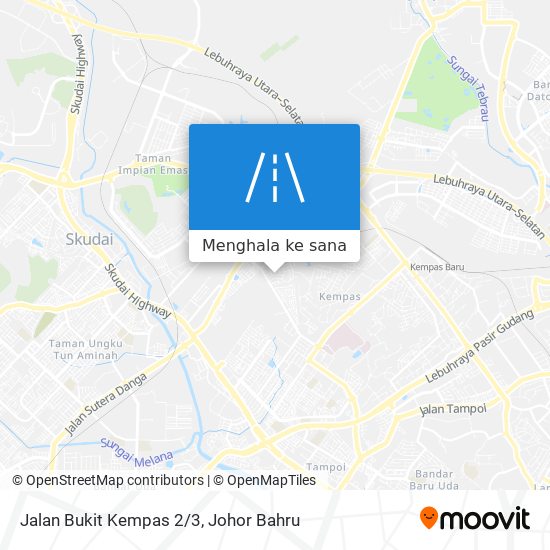 Peta Jalan Bukit Kempas 2/3