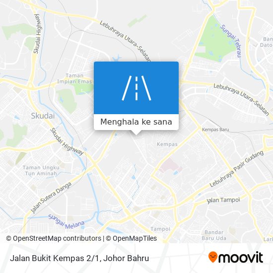 Peta Jalan Bukit Kempas 2/1