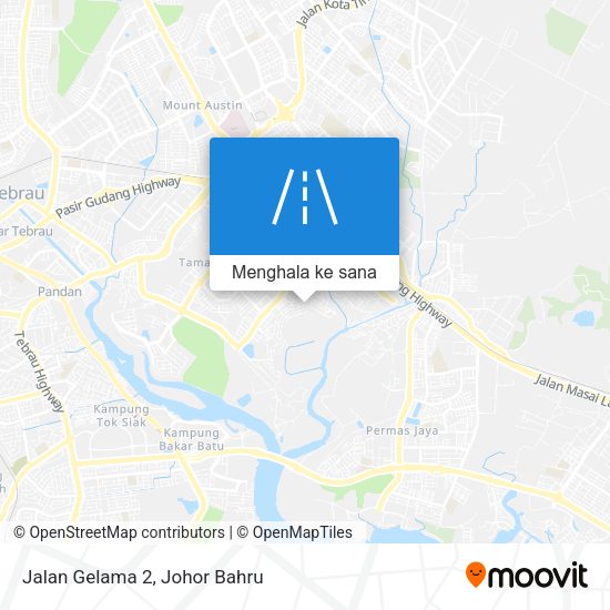 Peta Jalan Gelama 2