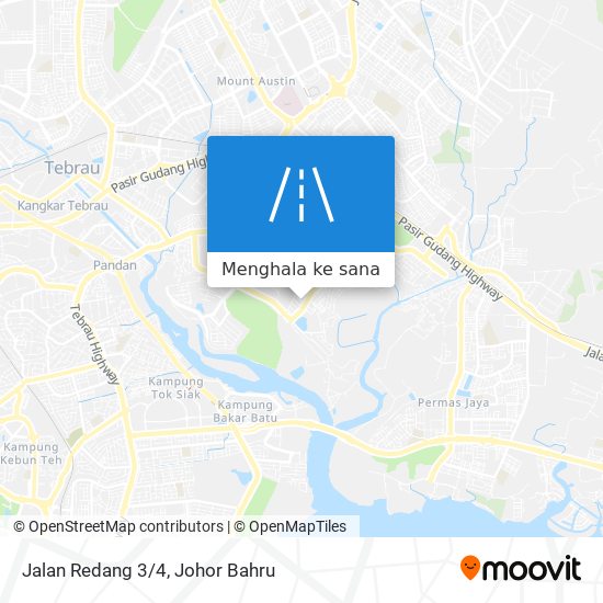 Peta Jalan Redang 3/4