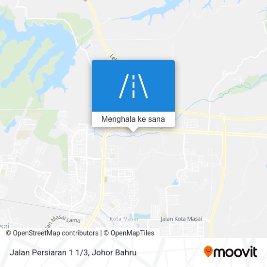 Peta Jalan Persiaran 1 1/3