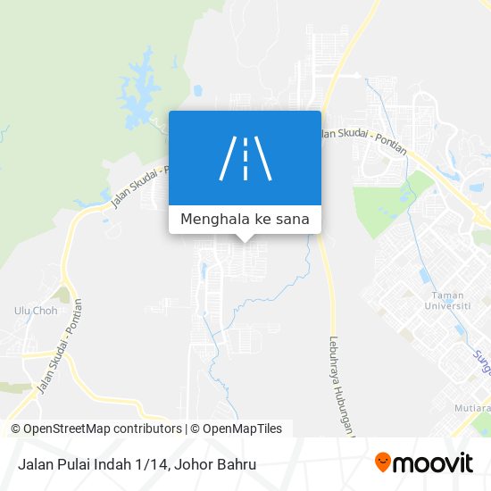 Peta Jalan Pulai Indah 1/14