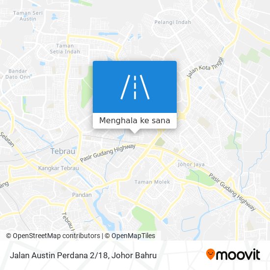 Peta Jalan Austin Perdana 2/18