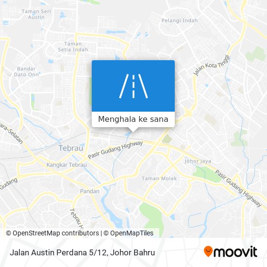 Peta Jalan Austin Perdana 5/12