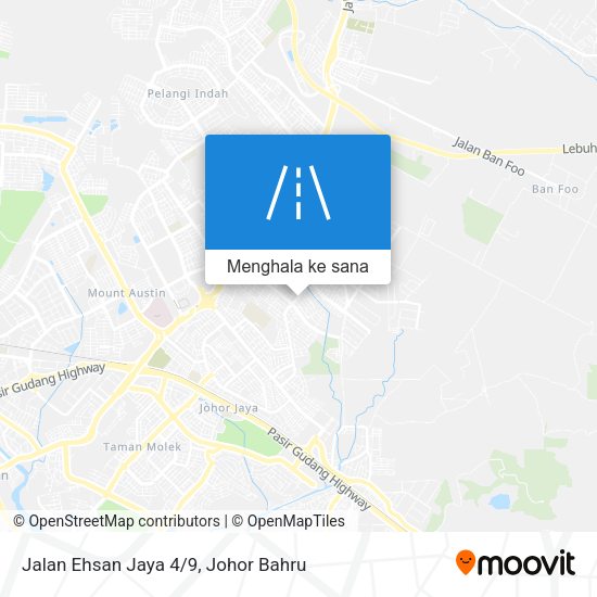Peta Jalan Ehsan Jaya 4/9