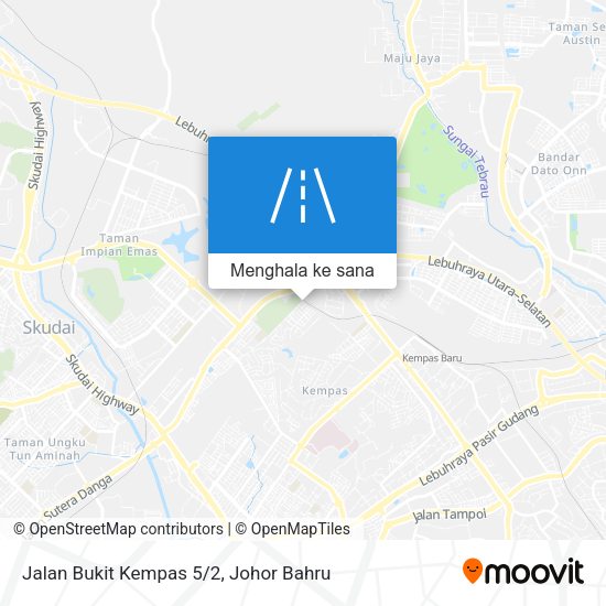 Peta Jalan Bukit Kempas 5/2