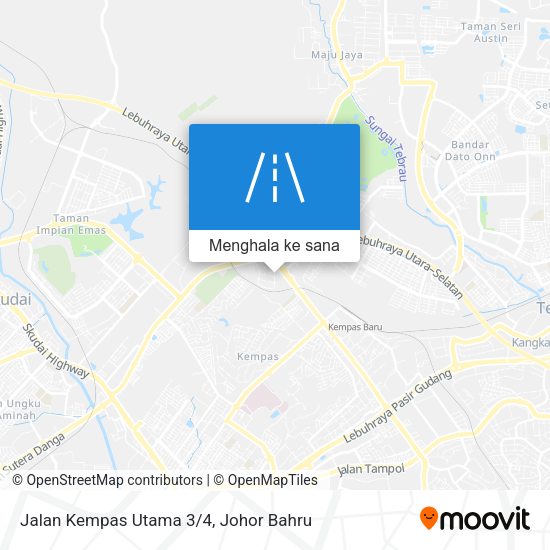 Peta Jalan Kempas Utama 3/4