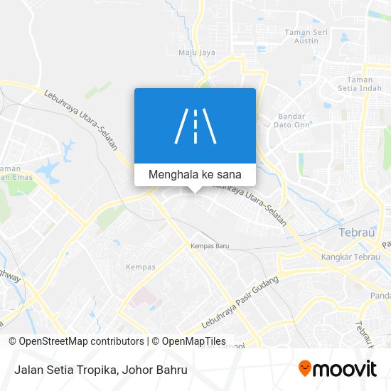 Peta Jalan Setia Tropika