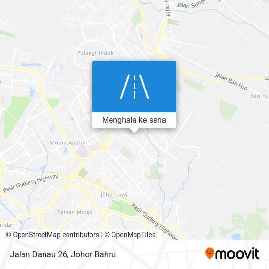 Peta Jalan Danau 26
