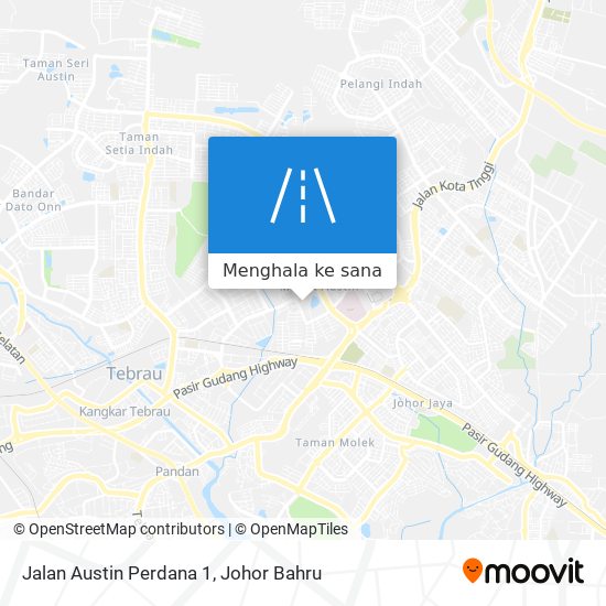 Peta Jalan Austin Perdana 1