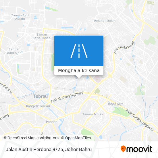 Peta Jalan Austin Perdana 9/25