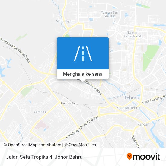 Peta Jalan Seta Tropika 4