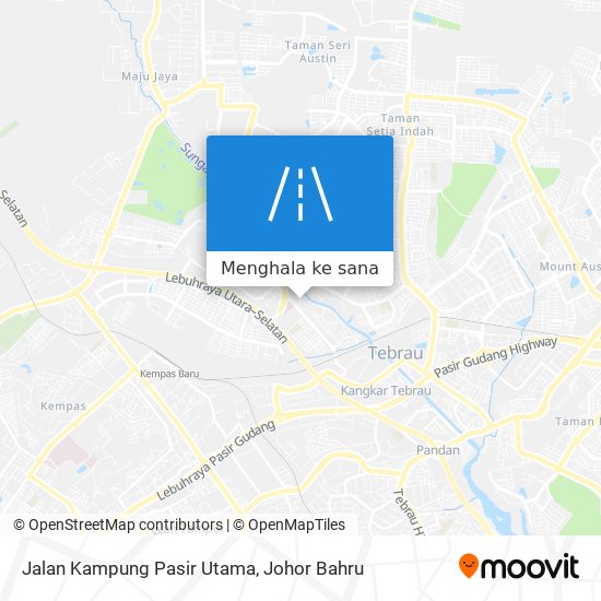 Peta Jalan Kampung Pasir Utama