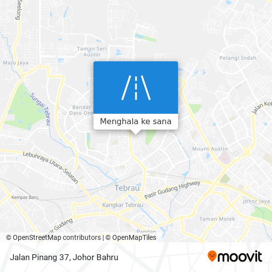 Peta Jalan Pinang 37