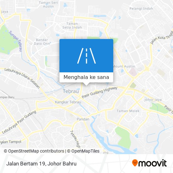 Peta Jalan Bertam 19