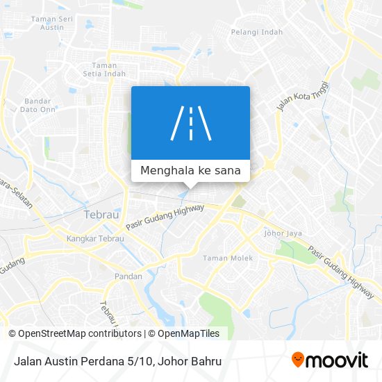 Peta Jalan Austin Perdana 5/10