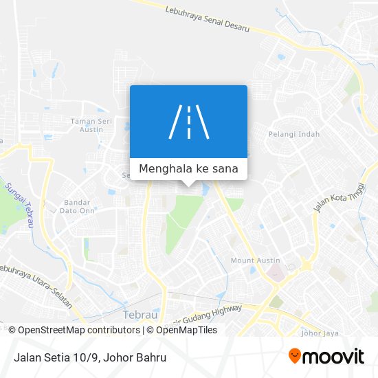 Peta Jalan Setia 10/9